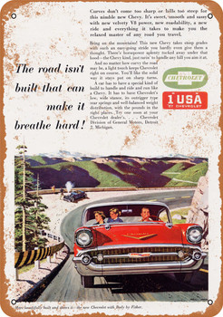1957 Chevrolet - Metal Sign