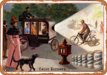 1906 Cacoa Suchard - Metal Sign