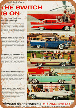 1957 Chrysler Full Line - Metal Sign 2