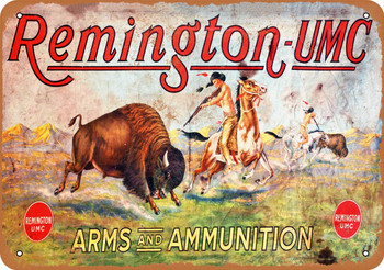 Remington Arms and Ammunition - Metal Sign