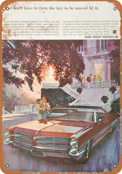 1966 Pontiac Bonneville - Metal Sign