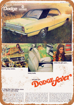 1968 Dodge Dart - Metal Sign