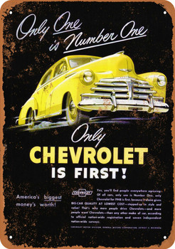 1948 Chevrolet - Metal Sign