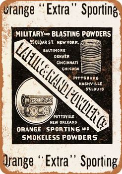 1895 Lafin & Rand Blasting Powder - Metal Sign