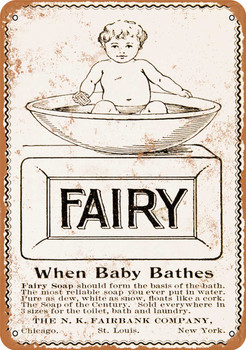 1898 Fairy Soap - Metal Sign