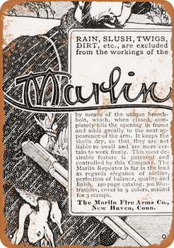 1902 Marlin Firearms - Metal Sign