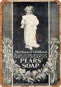 1903 Pears' Soap - Metal Sign