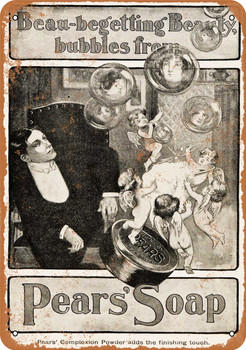 1904 Pears' Soap - Metal Sign