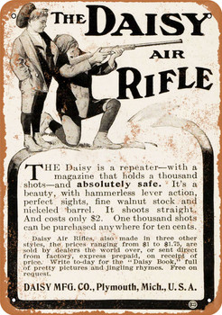 1905 Daisy Air Rifles - Metal Sign