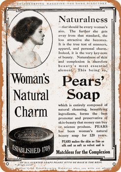 1911 Pears' Soap - Metal Sign