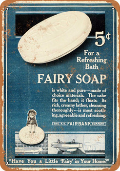 1915 Fairy Soap - Metal Sign