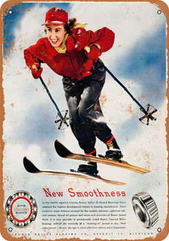 1948 Bower Spher-O-Honed Ball Bearings - Metal Sign