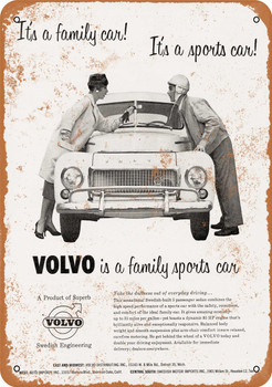 1958 Volvo - Metal Sign