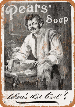 1895 Pears' Soap - Metal Sign