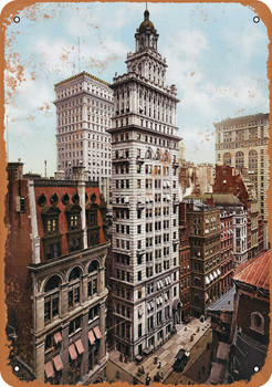 1900 Gillender Building New York City - Metal Sign