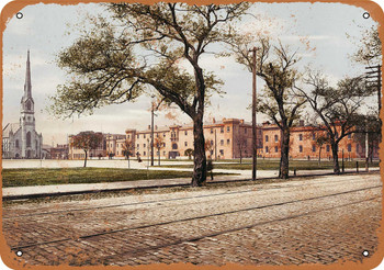 1900 The Citadel Marion Square Charleston - Metal Sign