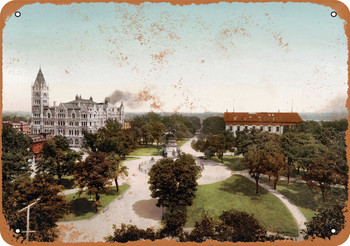 1902 Capitol Square Richmond Virginia - Metal Sign