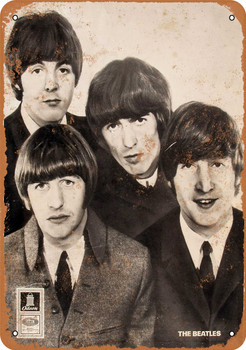 1963 The Beatles - Metal Sign 4