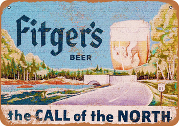 Fitger's Beer - Metal Sign