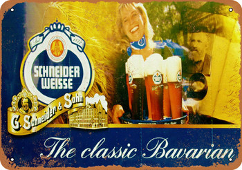 Schneider Weisse Beer - Metal Sign