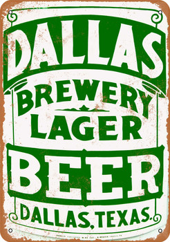Dallas Beer - Metal Sign