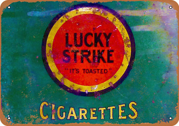 Lucky Strike Cigarettes - Metal Sign 2