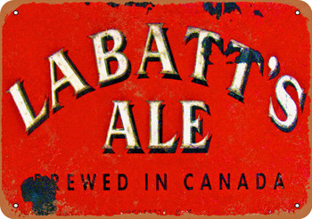 Old Labatt's Ale - Metal Sign