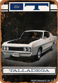 1969 Ford Talladega - Metal Sign