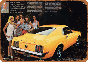 1970 Mustang - Metal Sign