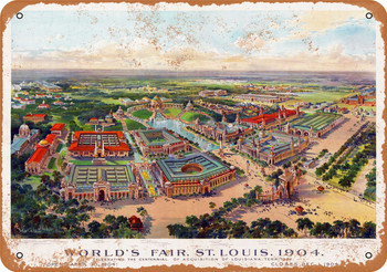 1904 St. Louis World's Fair - Metal Sign 3