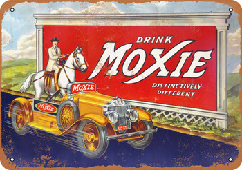 1933 Drink Moxie - Metal Sign