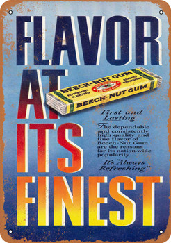 1949 Beech-Nut Gum - Metal Sign