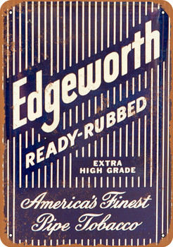 Edgeworth Pipe Tobacco - Metal Sign
