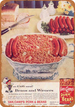 1959 Pork and Beans - Metal Sign