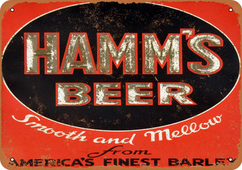 1937 Hamm's Beer - Metal Sign
