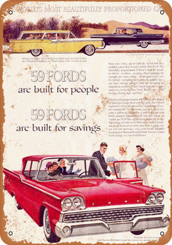 1959 Ford - Metal Sign