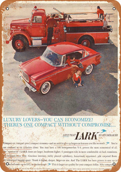 1960 Studebaker Lark - Metal Sign