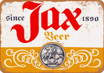 Jax Beer - Metal Sign 2