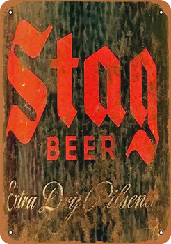 1947 Stag Beer - Metal Sign