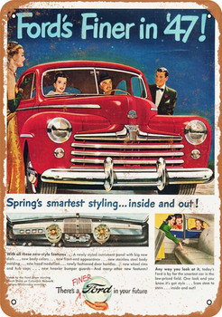 1947 Ford - Metal Sign