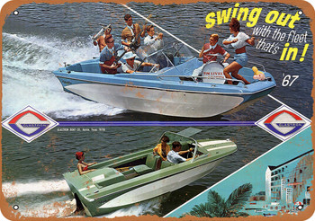 1967 Glastron Boats - Metal Sign