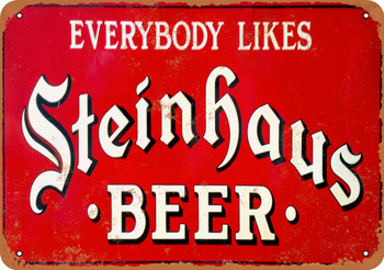 Steinhaus Beer - Metal Sign