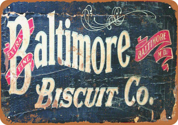 Baltimore Biscuit Co. - Metal Sign