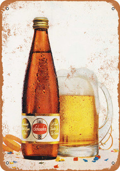 1967 Schaefer Beer - Metal Sign