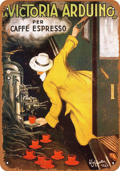 1922 La Victoria Arduino Espresso - Metal Sign