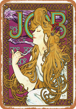 Job Cigarette Papers - Metal Sign 2