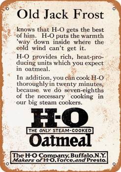 1916 H-O Oatmeal - Metal Sign