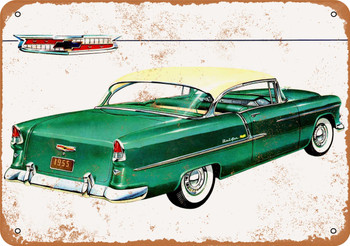1955 Chevrolet Bel Air - Metal Sign