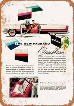 1955 Packard Caribbean - Metal Sign