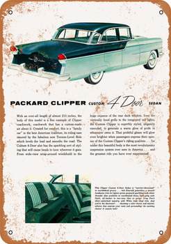 1955 Packard Clipper Custom Sedan - Metal Sign